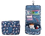 Urmiss Multifunction Large Capacity Toiletry Bag Makeup Organizer Cosmetic Bag Portable Travel Kit Organizer Household Storage Pack Bathroom Storage with Hanging for Business, Vacation, Household