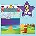 Craft-tastic Jr – Wall Sticker Castle – 3-Foot Tall Castle with Over 650 Reusable Stickers