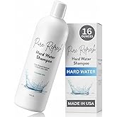 Pure Refresh Hard Water Shampoo – Deep Cleansing Hair Treatment for Well Water, Gently Removes Mineral Buildup, Clarifying & Color-Safe, Made in USA (16oz)