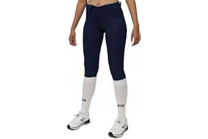 3N2 Women's NuFit Pro 3/4 Softball Knickers, Fastpitch Softball Pants with Reinforced Knees & Slide Zones