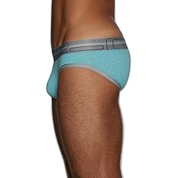 C-IN2 Zen Low Rise Brief-Bailey Blue Heather-L