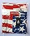 AMiERY 4th of July American USA Flag Women's Patriotic Pants Ladies Drawstring Trousers Pajama Pants Lounge Pants XXL