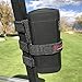 Bushwhacker The Original Portable Speaker Mount for Golf Cart Railing - Adjustable Strap Fits Most Bluetooth Wireless Speakers Attachment Accessory Holder Bar Rail primary