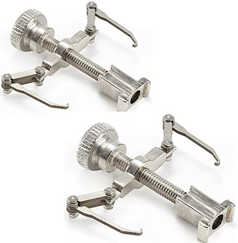 Ingrown Toenail Correction Tool Home Treatment Ingrown Nail Lifter for Ingrowing Nails and Paronychia Patient, Professional Pedicure Tools for Men &amp; Women - 2 Pack - Silver