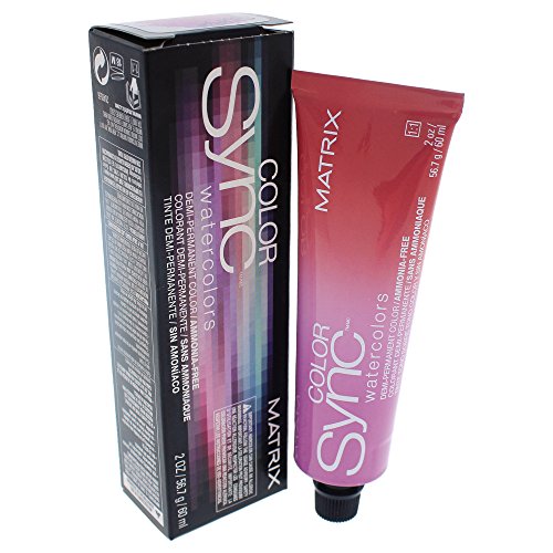 MATRIX Color Sync Watercolors Demi-Permanent, Berry Violet, 2 Ounce