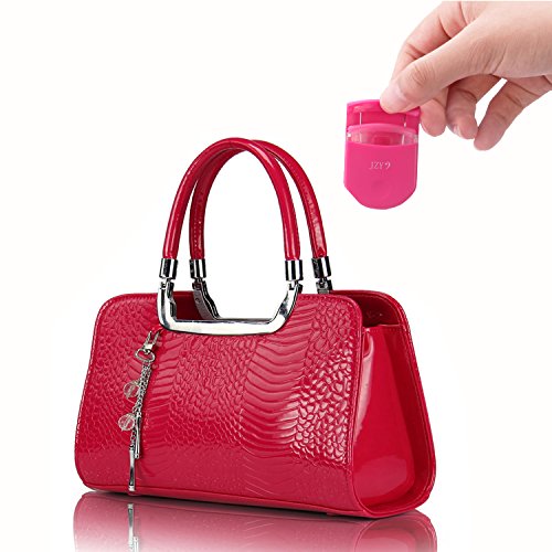 Eyelash Curler with 3Pcs Additional Refill Pads - No Pinching or Pulling, Curled Cosmetic Makeup Accessory for All Eye Shapes (Pink) - Thumbnail 5