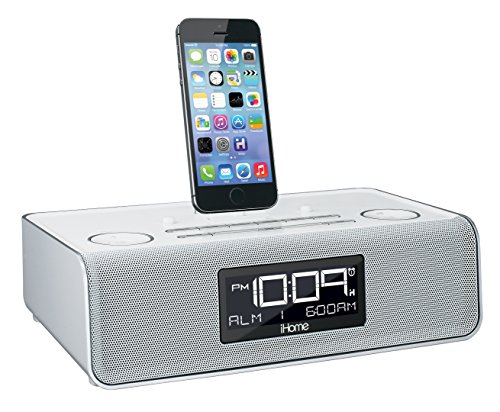 iHome iDL43W Dual Charging Stereo FM Clock Radio with ...