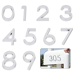 Self Adhesive Mailbox Numbers, Door Address Number