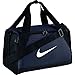 Nike Brasilia (Extra-Small) Duffel Bag NKBA5432 (Midnight Navy/Black/White)