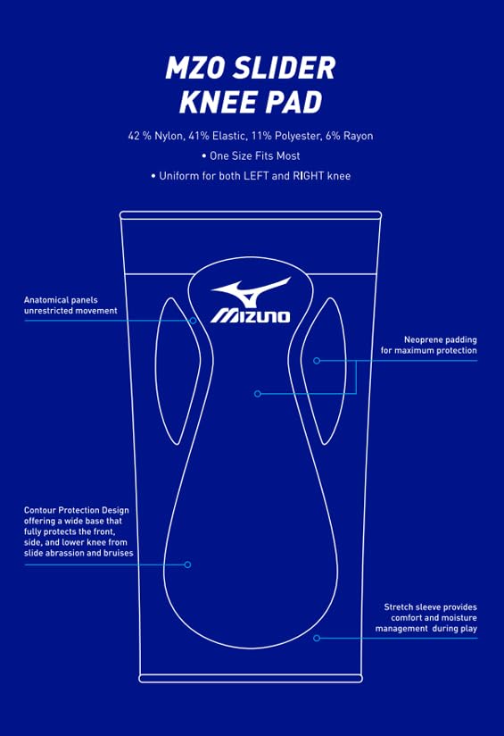 Mizuno Adult Slider Kneepad