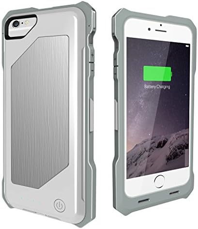 Powercases Rugged Battery Case for iPhone 6/6s/7 (White)