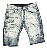 Smoke Rise Men's Heavy Rip & Repair Twill Shorts