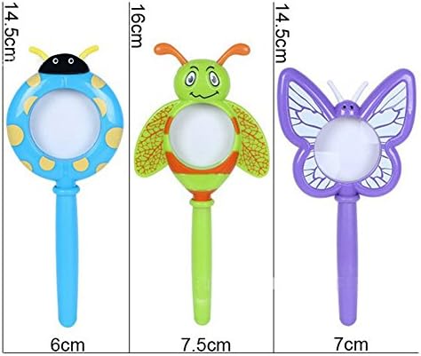 Achicoo ハンドヘルド 拡大鏡 かわいい Achicoo 漫画 プラスチック 大型家電 ハンドヘルド 昆虫 独創性玩具 幼稚園 色のランダム キッズ ギフト B07yxtzv34 新作製品 世界最高品質人気 正規品送料無料 100 品質保証 激安超特価