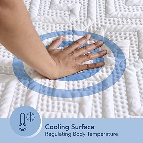 CHITA Full Luxry Memory Foam MediumPlush Cooing Mattress,GelInfused