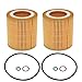 Oil Filter 11427541827 For BMW MANN HU816X (2-Pack)