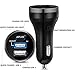 Dash Car Charger, Aplus Dual USB Car Charger for Oneplus 3 / 3T / 5 / 5T / 6 / 6T (Black)