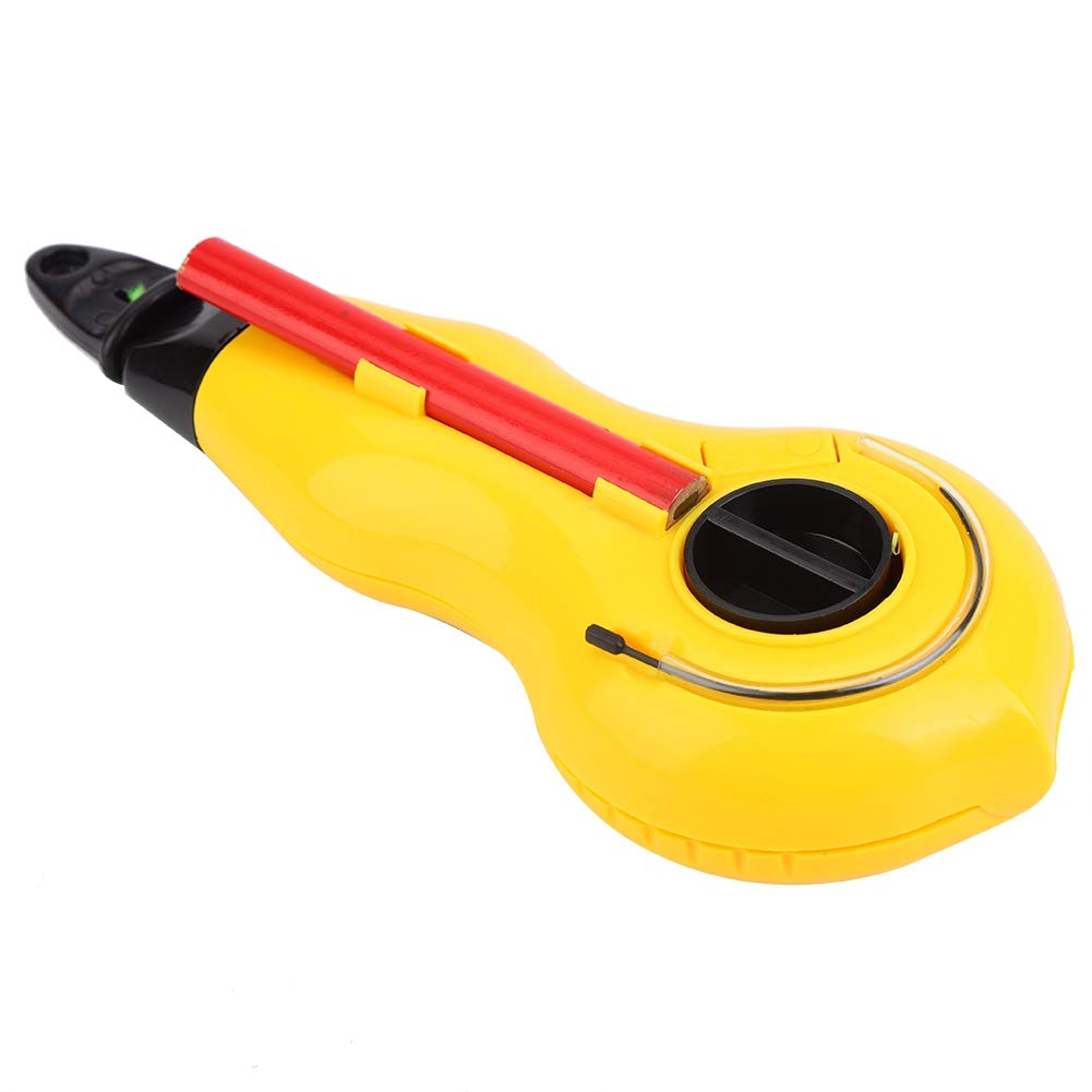 Haofy Woodworking Carpenter Mini Ink Marker, Fountain Auto Callback String Level Instrument Tool for Woodworking, Carpenter Tool