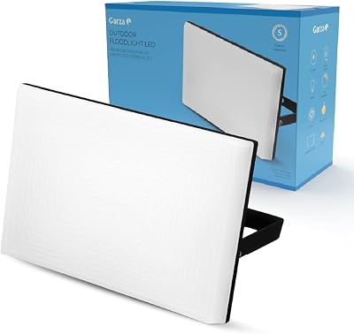 - Foco LED Design para iluminação exterior, 50 W, Luz Fria 6000 K, Impermeável IP65, 4750 lm, Branco