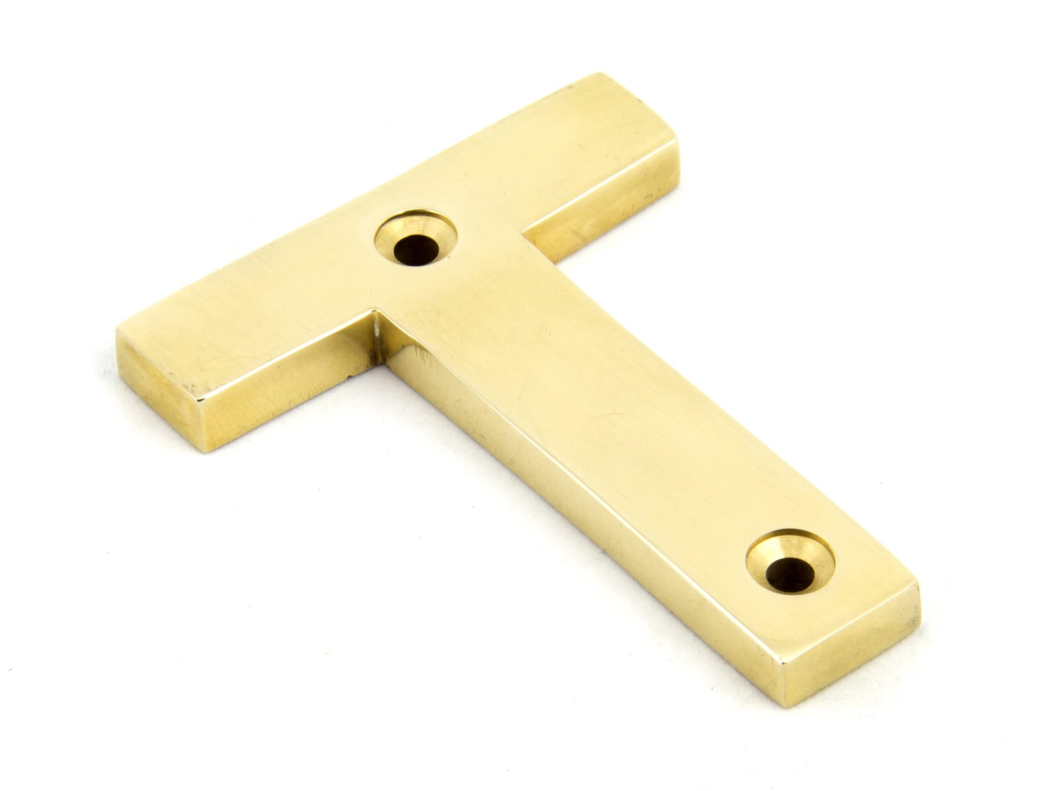 From the Anvil 83801T Letter T-Polished Brass