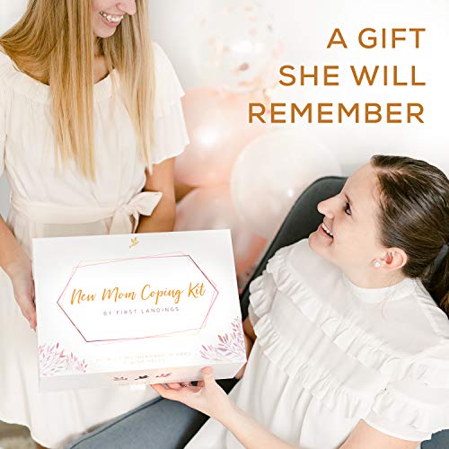 New Mom Gift Basket by First Landings Complete Gift Set for Wine