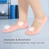 HURRISE Silicone Gel Moisturizing Socks for Women Foot Care Crack Prevention view 4