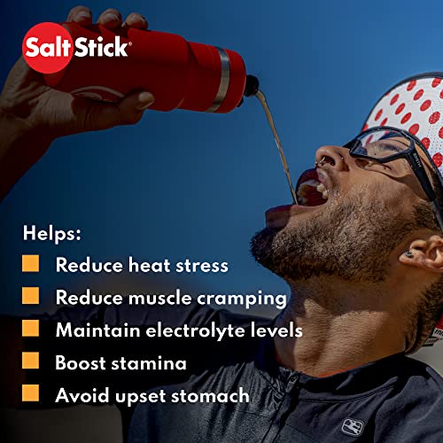 SALTSTICK DRINKMIX ELECTROLYTE POWDER SUGAR FREE | ZERO SUGAR ELECTROLYTE DRINK MIX FOR HYDRATION | NO ARTIFICIAL SWEETENERS | ORANGE | 12 SERVINGS