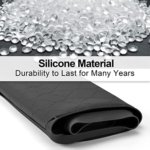 Eapele Under Sink Mat Kitchen Tray,34"x22",Flexible Waterproof