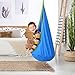 Costzon Kids Pod Swing Chair Tent Nook Indoor Outdoor Hanging Seat Hammock(Blue)