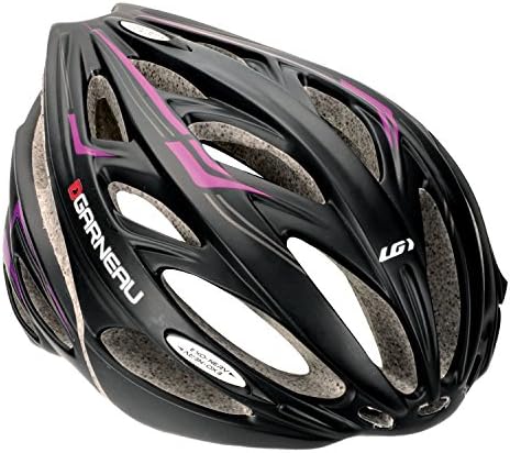 Louis Garneau Exo-Nerv Road Helmet - Performance Exclusive SMALL BLACK/PURPLE