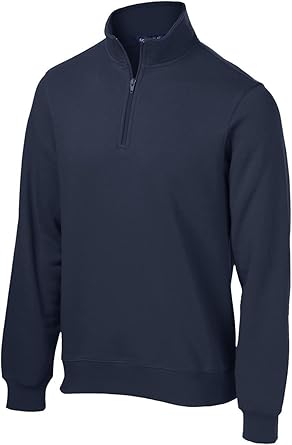 sport tek quarter zip pullover