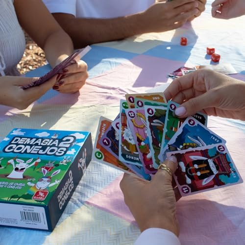 - Demasia2 Conejos | Juego De Mesa 7 Años O Más | Juegos De Mesa para 2 A 4 Jugadores | Juegos Infantiles | Juego Cartas Niños 15 Min | Regalo Niño 7 Años