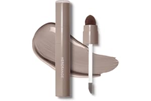 OKERKER Cool Toned Liquid Contour Stick，Grey Nose Contour with Brush for Fair Pale Light Olive Skin,Long Lasting Cream Bronzer Gray, Blendable Lightweight Contouring Makeup Vegan & Cruelty-Free#01