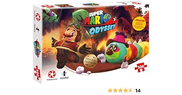 Puzzle Super Mario Odyssey Forgotten Isle, 500 Teile