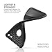 iPhone 7 Case, [Shield] [Flash Diffuser] [Scratch Resist] [Shockproof] [Carbon Fiber] Texture TPU Case Cover for Apple iPhone 7 - Black