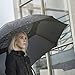 Third Floor Umbrellas 62 Inch Automatic Open Golf Umbrella - Extra Large Vented Windproof Waterproof Sturdy Double Canopy