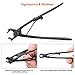 Nail Clippers Manicure Set for Fingernail & Toenail Stainless Steel Heavy Duty Nail Kit Grooming for Men Pedicure Tool Trimmer, opove X3 Black
