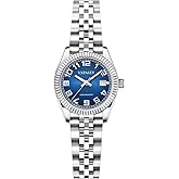 VXFAIZY Women's Classic Easy Read Time Watch Calendar Watch for Women Water Resistant