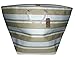 Giant! Huge! Fashion Print Straw Look Beach Bag Tote - 30"x19"x15" (Sand and White)