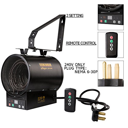 PROWARM Electrical Forced Air Industrial Fan Heater 240V Shop Garage