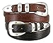 Tuscon Gold Genuine Italian Calfskin Leather Designer Dress Golf Belt for MenMultiple colors Available