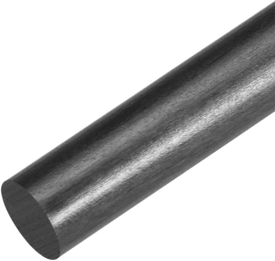 sourcing map Carbon Fiber Rods Support Rods for RC Airplane DIY Projects 9mm Matte Pole 400mm 15.7 Inch, 1pcs 9 * L400mm - Image 4