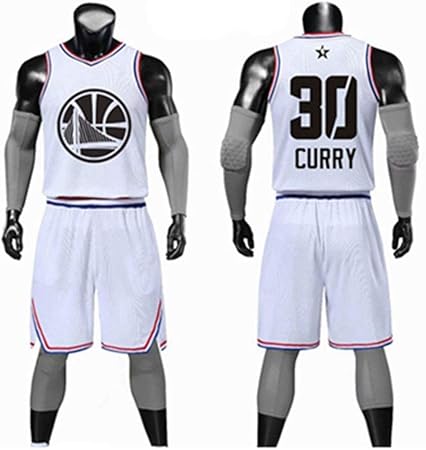 Camiseta De Baloncesto NBA Fan Jersey All-star Stephen Curry/Kevin ...
