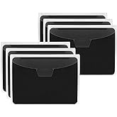 UNIMEIX Thicken 12 Pcs Magnetic Sheets for Die Storage Stamp and Die Storage Pockets Die Cut Storage for Card Making (6 Pcs Sheets+ 6 Pcs Bags, 1.2 mm Thickness