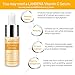 Vitamin C Whitening Serum Hyaluronic Acid Snail Face Essence Cream for Remover Freckle Fade Speckle Dark Spots+ Skin Anti-Aging +Anti-Oxidation Repairing Damaged Skin