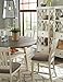 Signature Design by Ashley Bolanburg Counter Height Dining Room Drop Leaf Table, Two-tone Brown & Whitewash