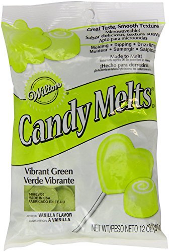 Wilton Candy Wafer Melts, Vibrant Green