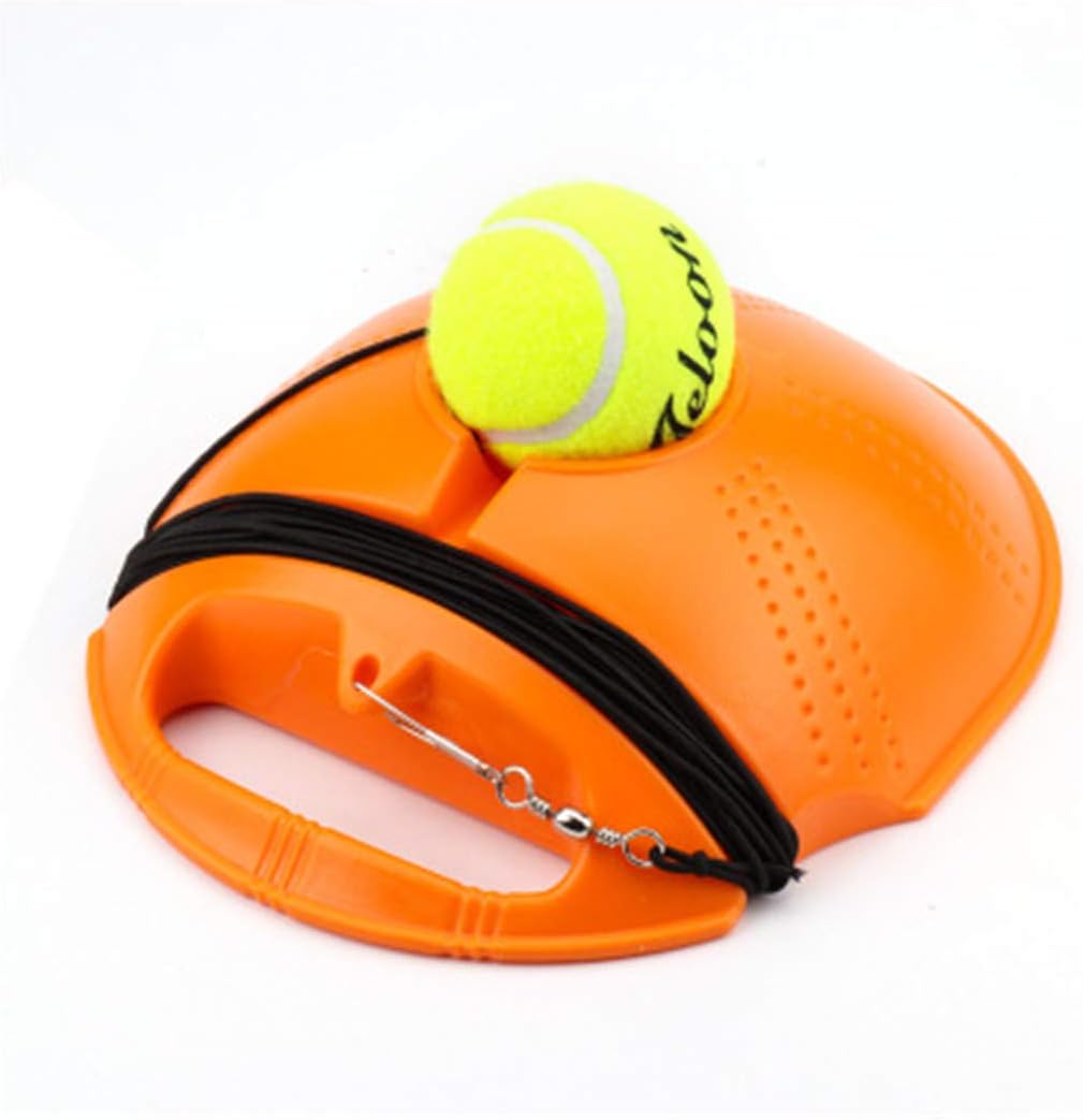 GENNISSY 2 Pcs Tennis Trainer Rebound Balls with Rope Solo