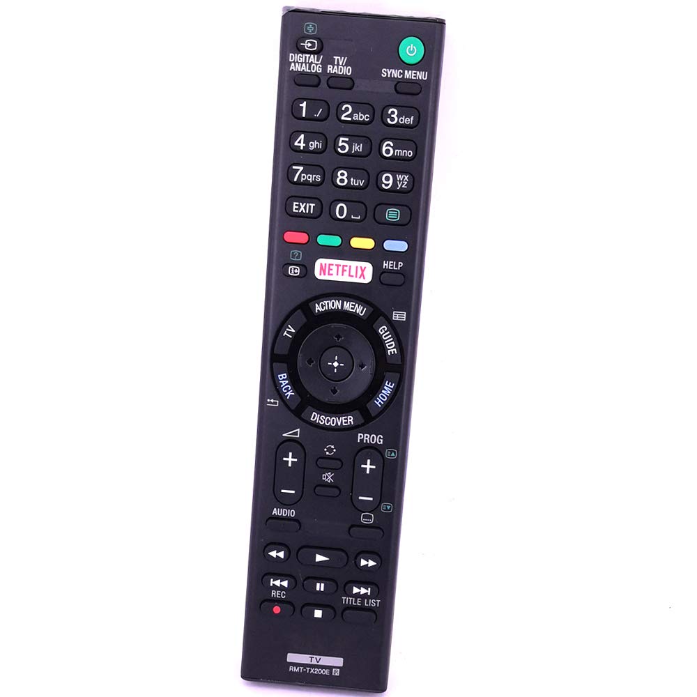 VINABTY RMT-TX200E Replacement Remote Control Compatible Sony TV KD-49XD7004 KD-65XD7 KD-65XD7504 Bravia kd-55xd7005 Bravia kd-49xd7005 Bravia KD-65XD7505 KD-50SD8005 XBR-49X707D XBR-49X835D