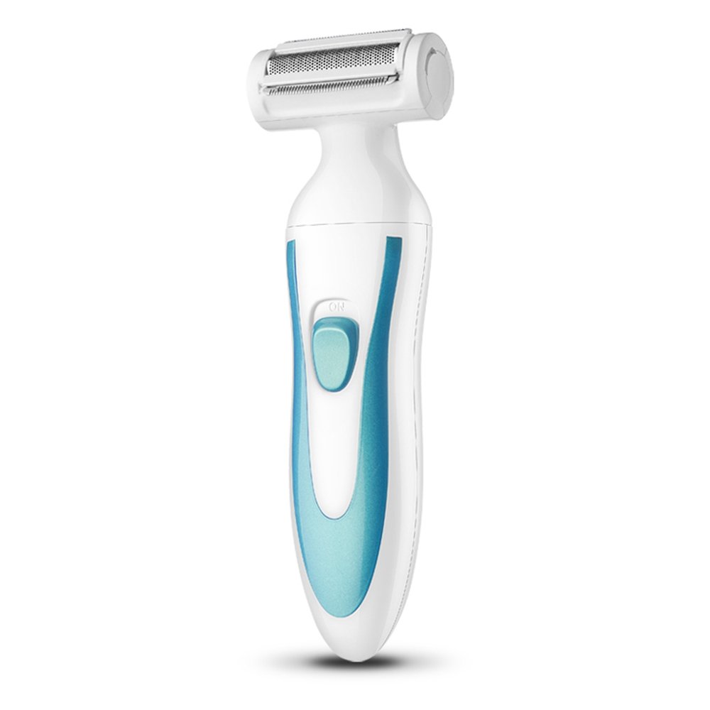 Blue Electric Razors Dry Shaver For Women Lady Womens Face Legs