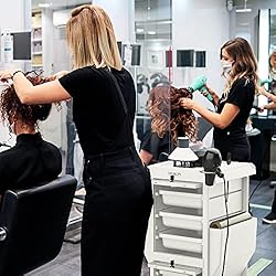TASALON Ultimate Salon Trolley Cart for Salon